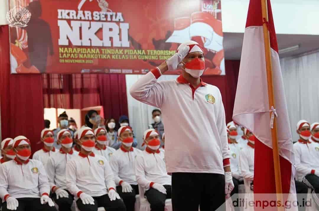 Peringati Hari Pahlawan, 34 Napi Terorisme Ucap Ikrar Setia NKRI ...